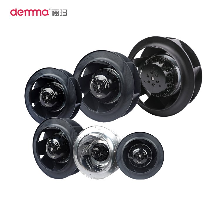 Dema 133MM Mini Centrifugal Blower Fan 12v High Speed Large Airflow DC Centrifugal Fan